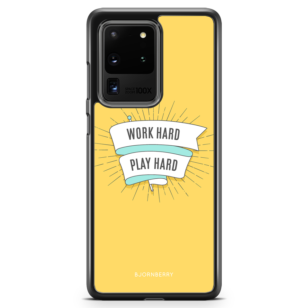 Samsung Galaxy S20 Ultra Case - Work hard play hard