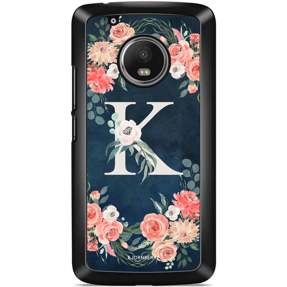 Moto G5 Plus Case - Monogram K