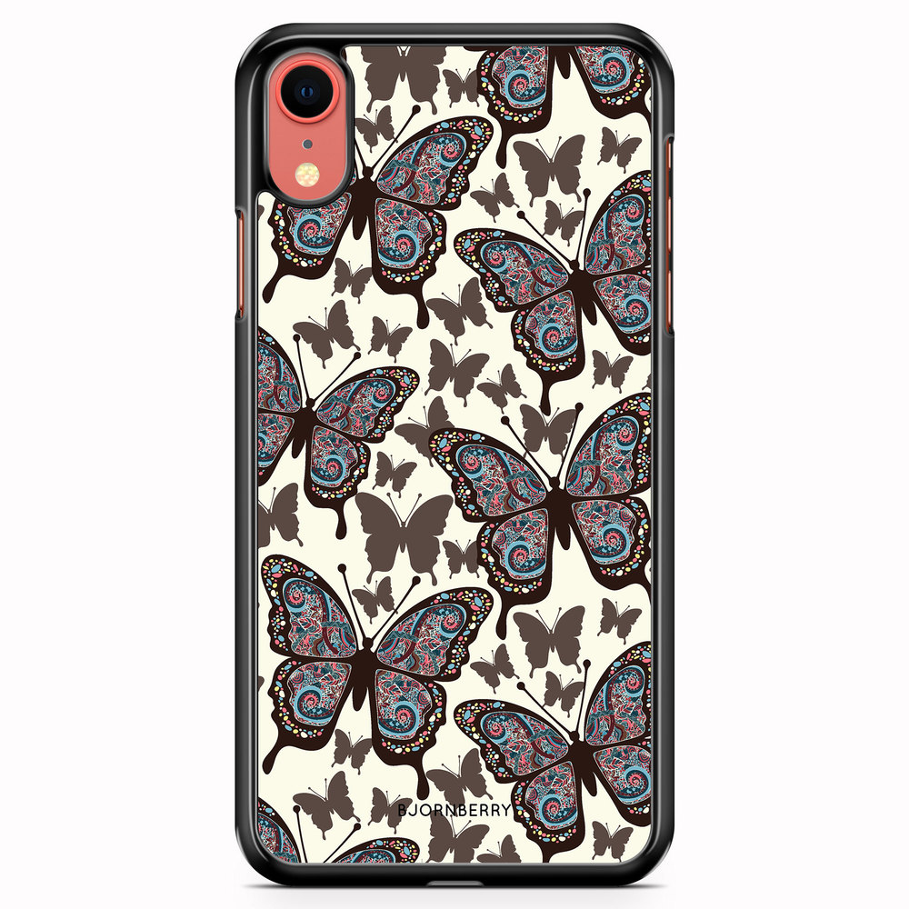 iPhone XR Case - Colorful Butterflies