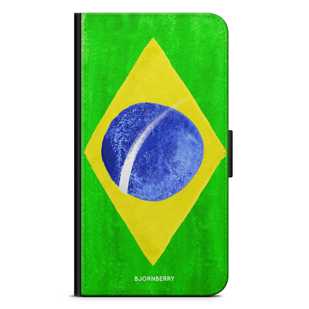 Sony Xperia 5 Wallet Case - Brazil Flag