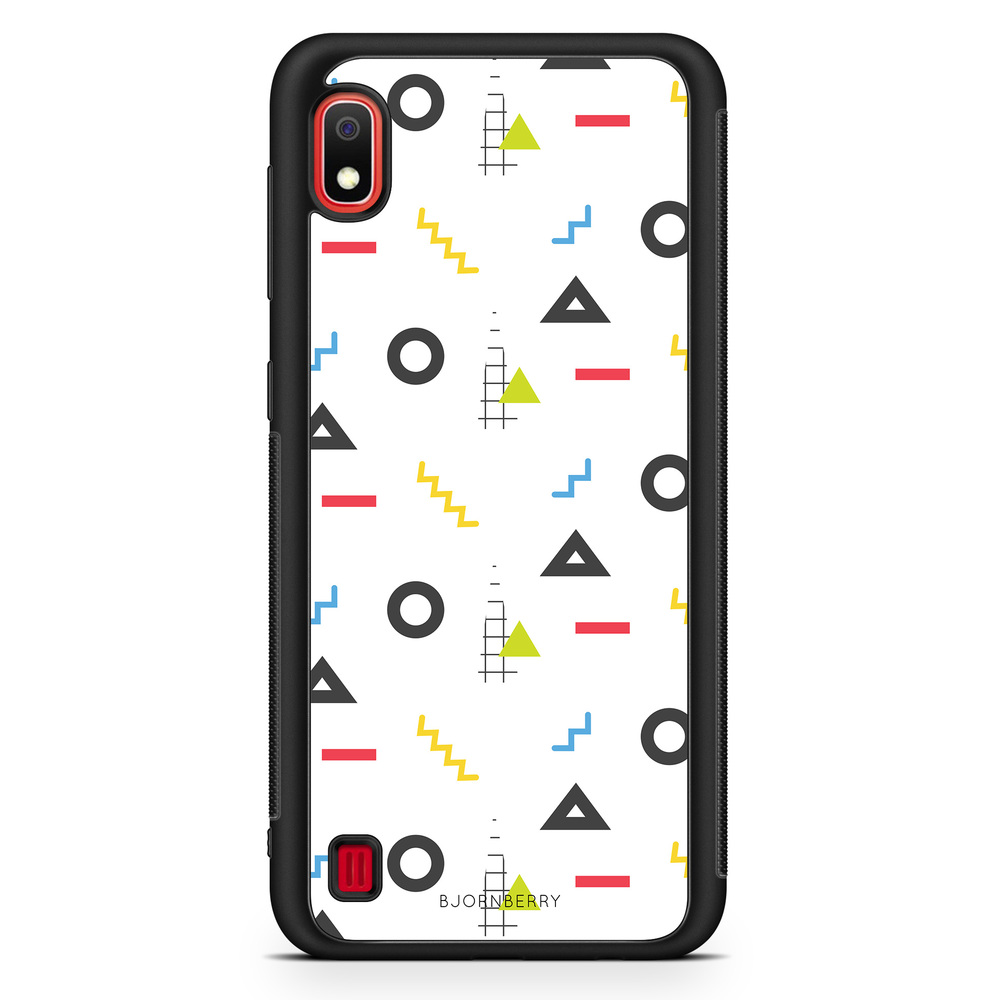 Samsung Galaxy A10 Case - 80s Pattern