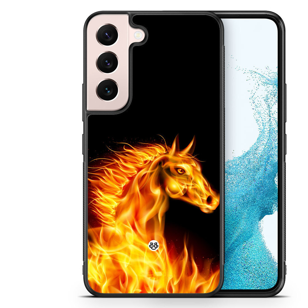 Samsung Galaxy S23 5G Case - Flames Horse