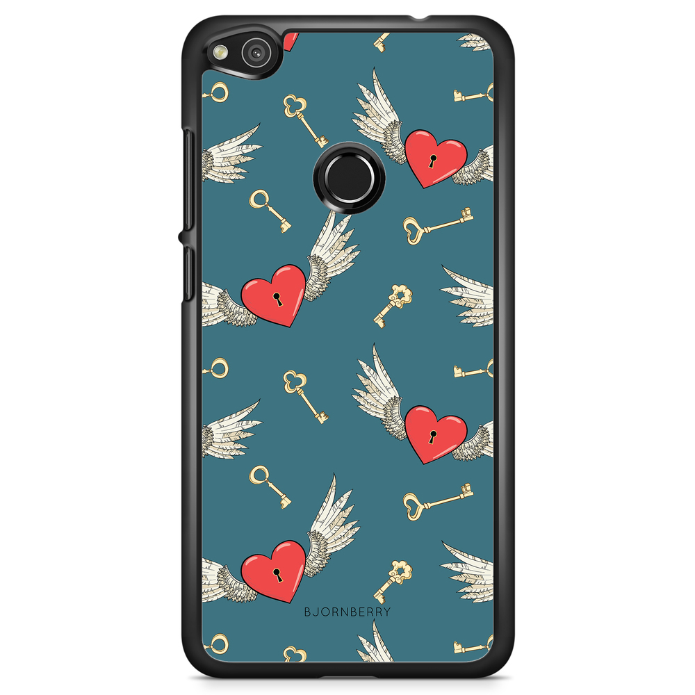 Huawei Honor 8 Lite Case - Hearts 'n Wings