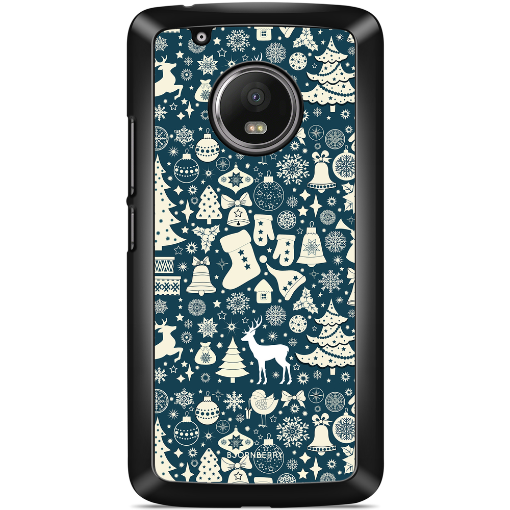 Moto G5 Plus Case - Reindeers & Spruces