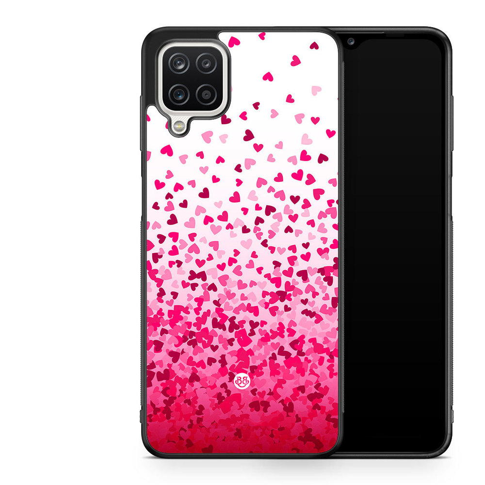 Samsung Galaxy A12 Case - Heart Confetti