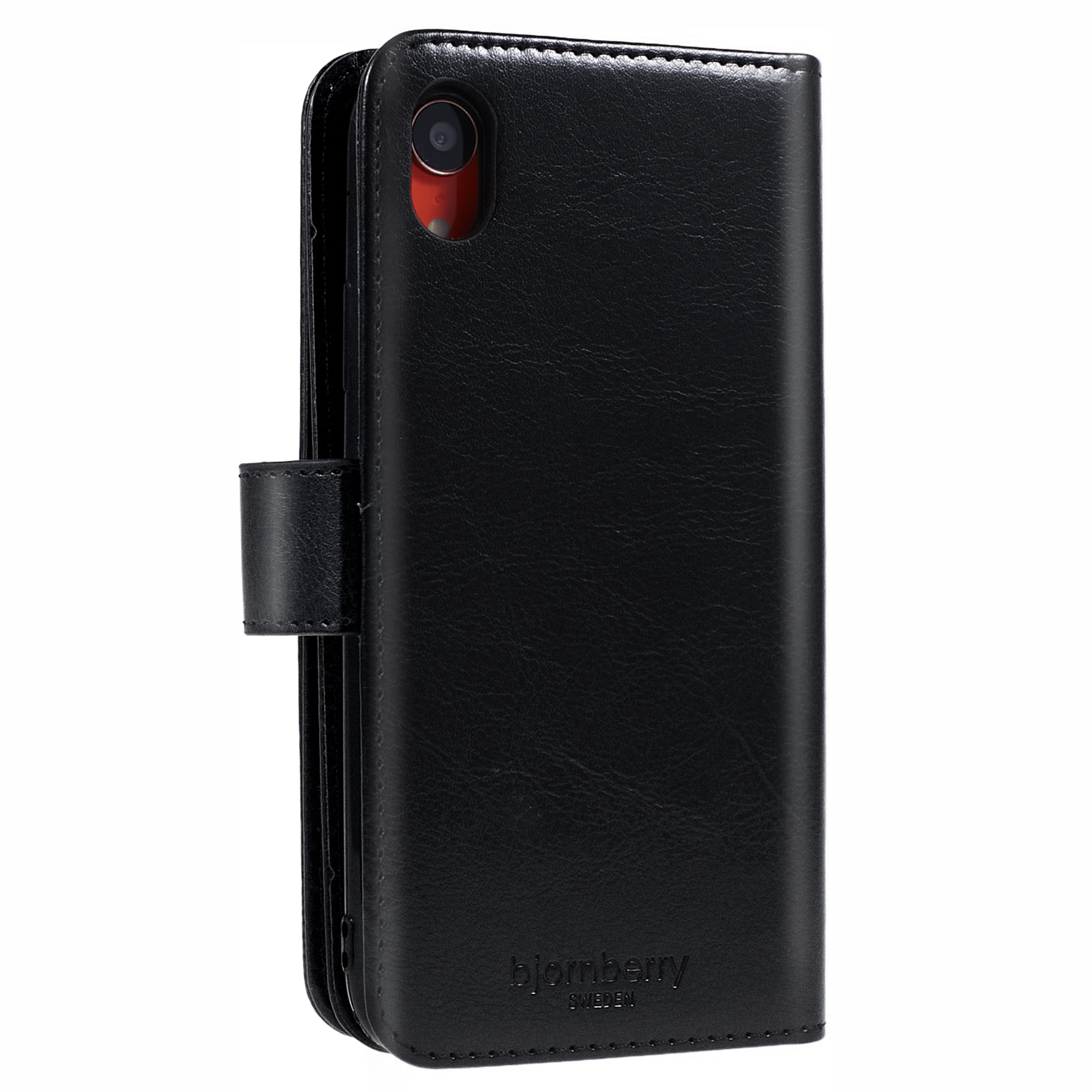 iPhone XR Magnet Wallet Case 9 CARD - MONOGRAM - Svart - 4