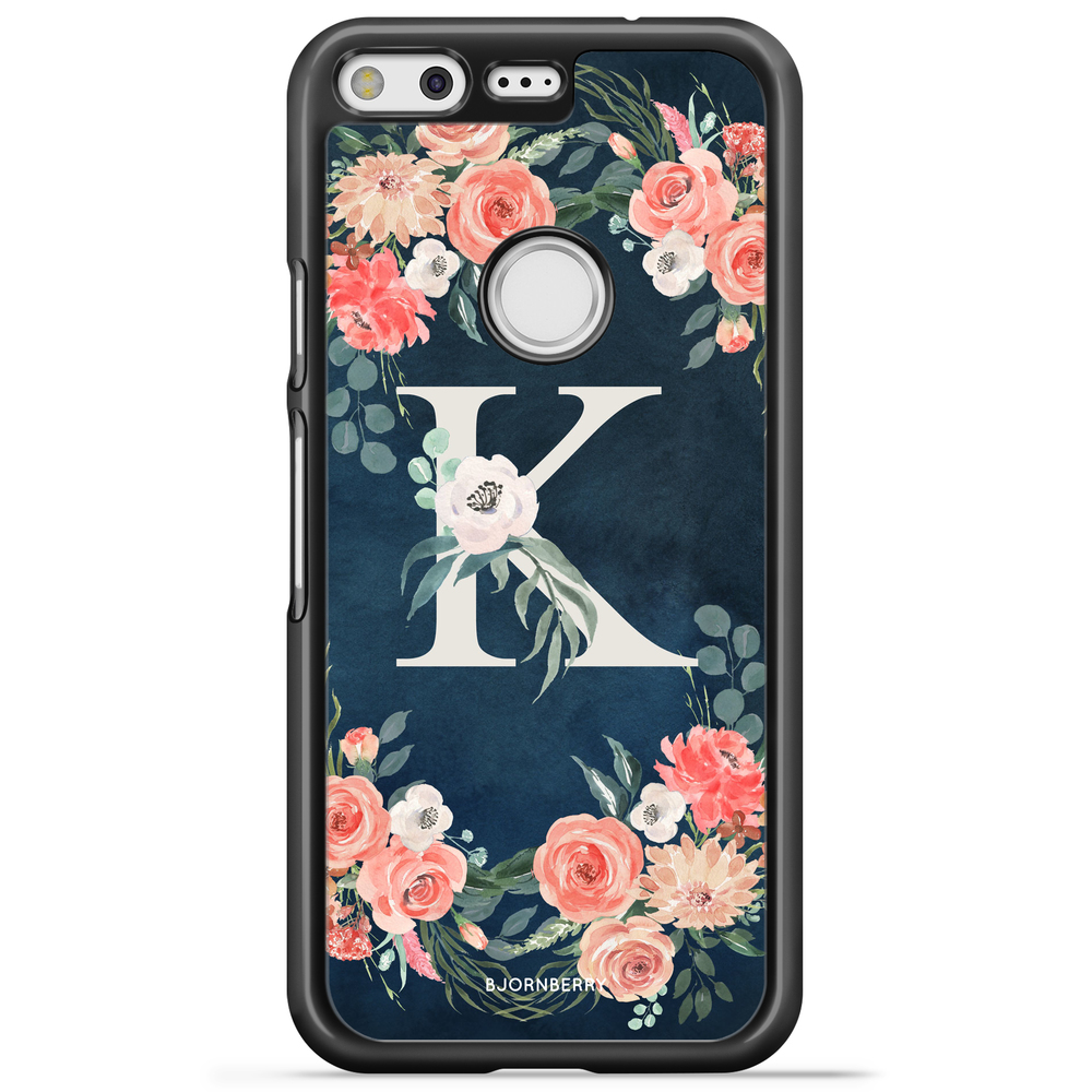 Google Pixel Case - Monogram K