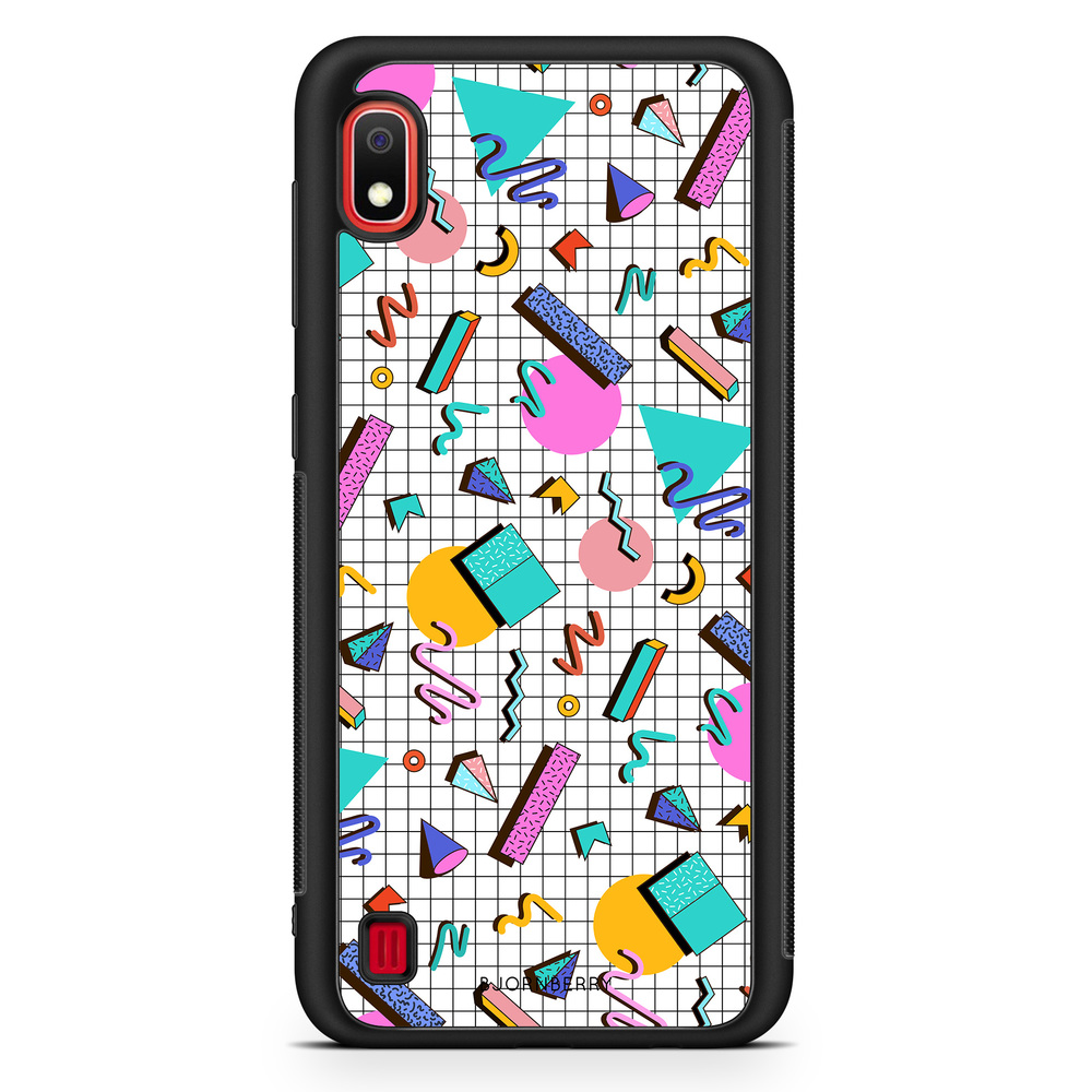 Samsung Galaxy A10 Case - 80s Pattern
