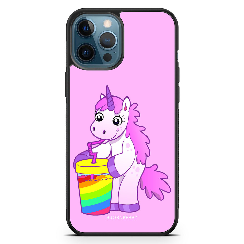 iPhone 12 Pro Case - Drinking Unicorn
