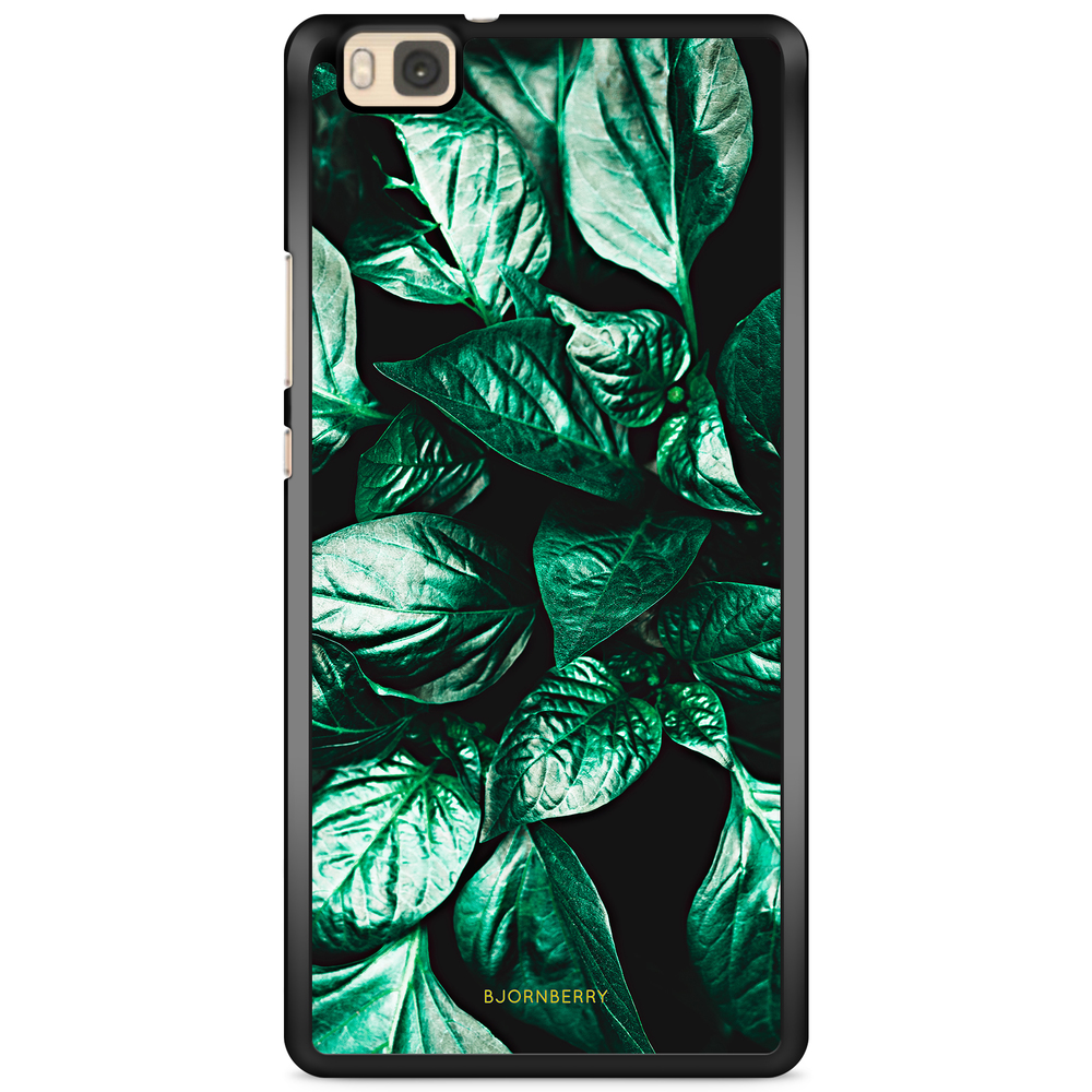Huawei P8 Lite Case - Green Leaves