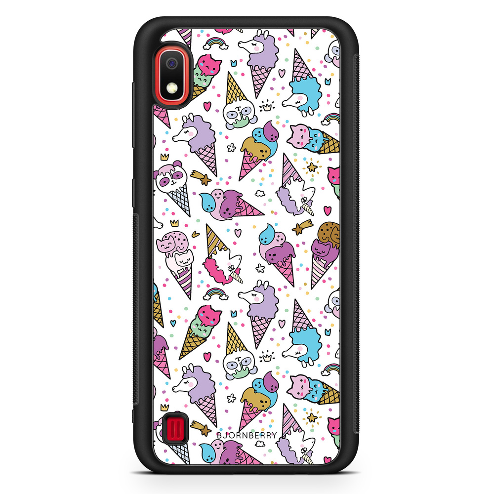 Samsung Galaxy A10 Case - Unicorn Ice Creams