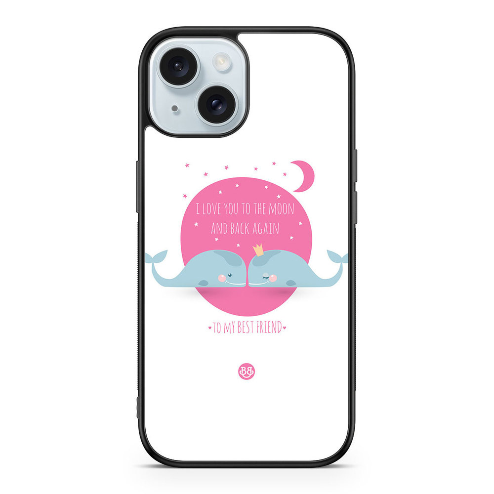 iPhone 15 Case - Love You To The Moon