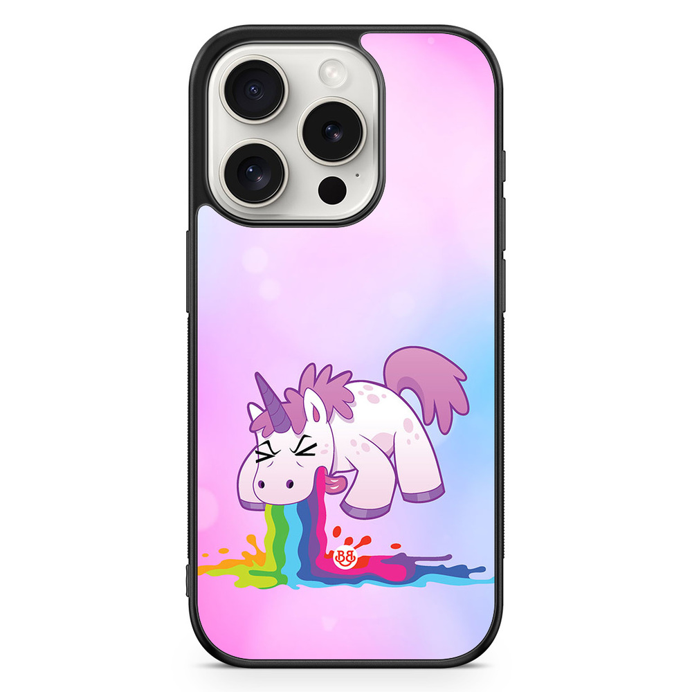iPhone 15 Pro Case - Puking Unicorn