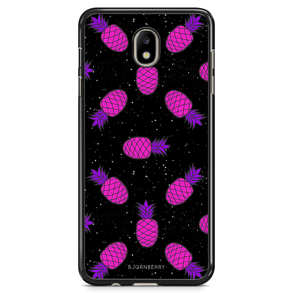 Samsung Galaxy J7 (2017) Case - Space Pineapple