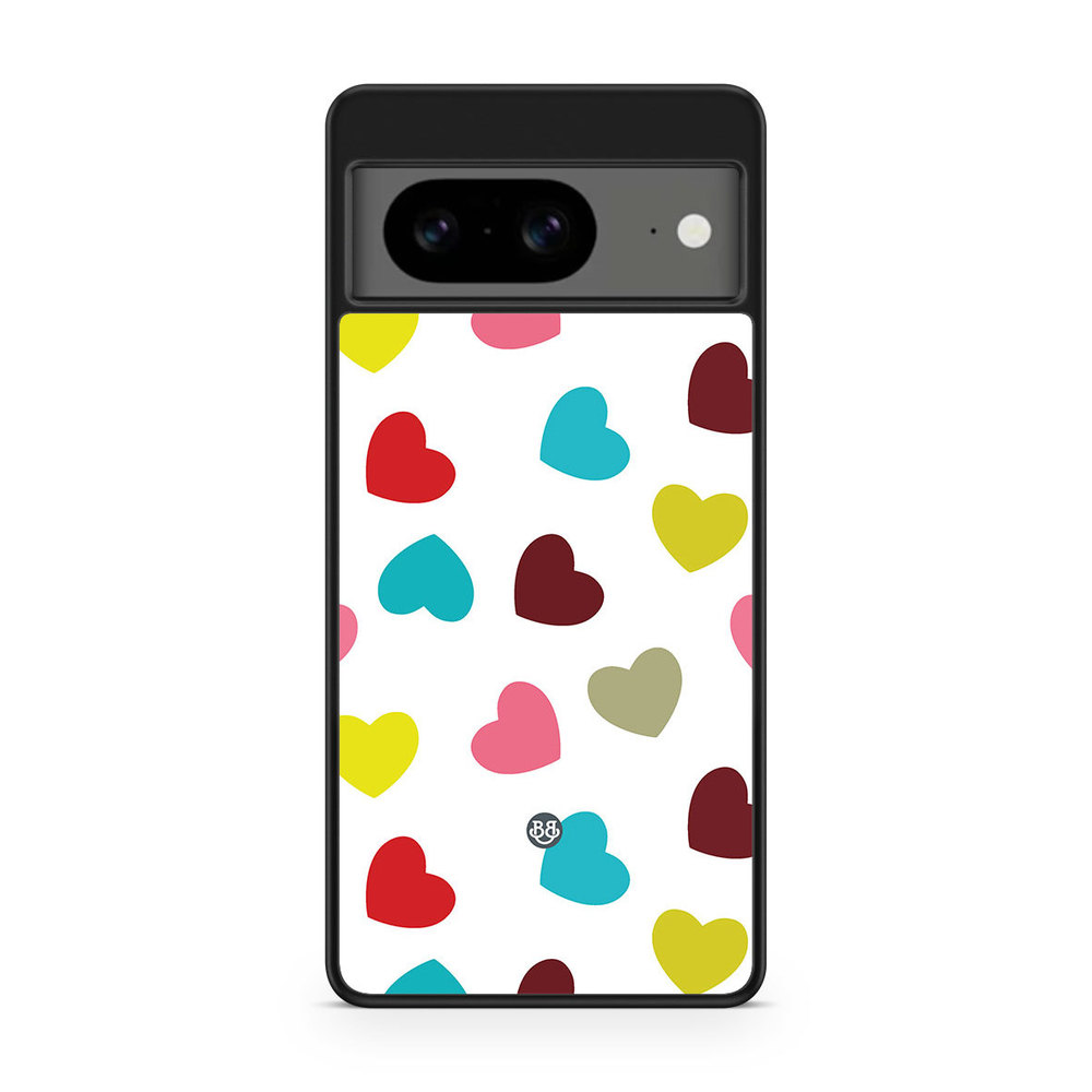 Google Pixel 8 Case - Hearts
