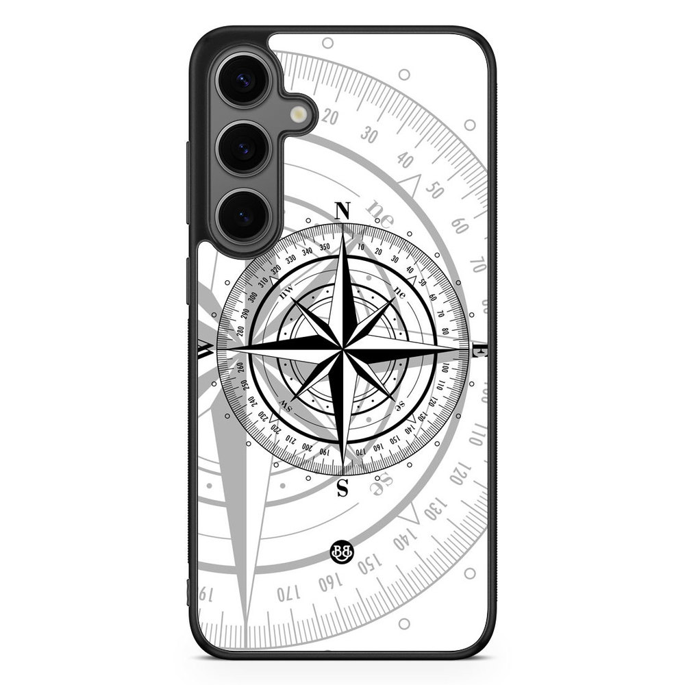 Samsung Galaxy S24 Plus Case - Compass White