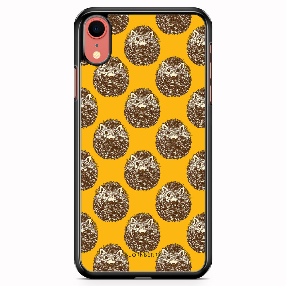 iPhone XR Case - Small Hedgehogs