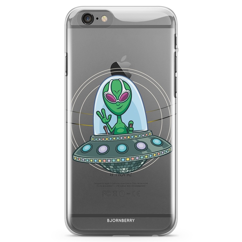 iPhone 6 Plus/6s Plus TPU Case - UFO Alien
