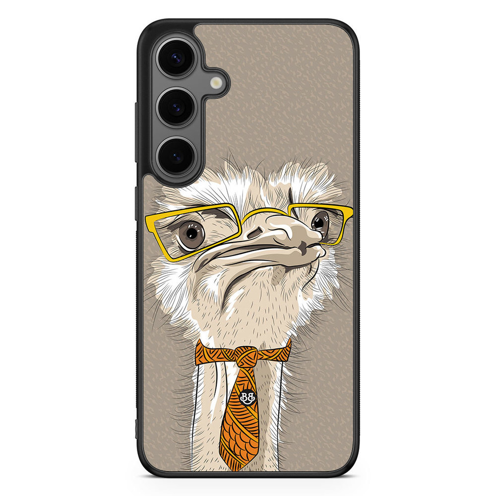 Samsung Galaxy S24 Plus Case - Hipster Ostrich
