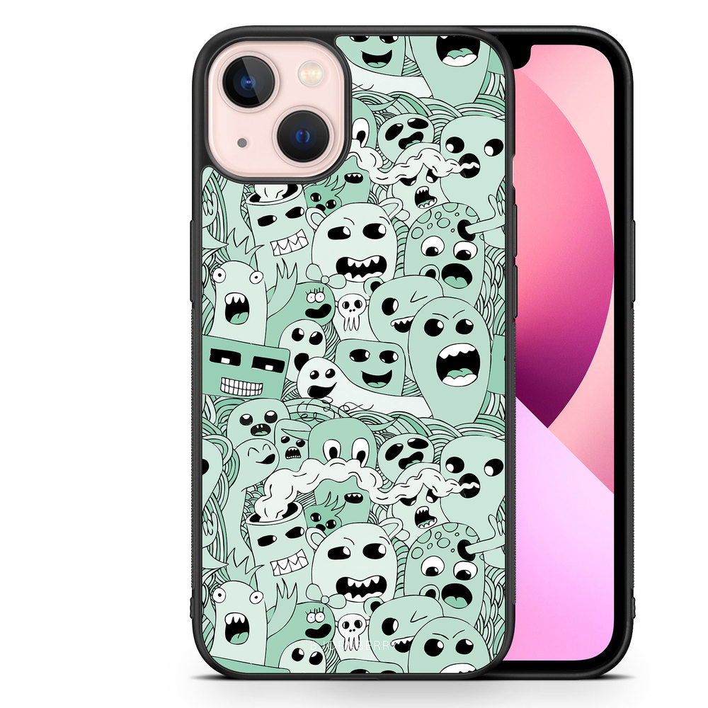 iPhone 13 Case - Ghost Pattern