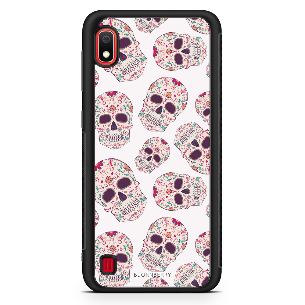 Samsung Galaxy A10 Case - Calavera Skulls
