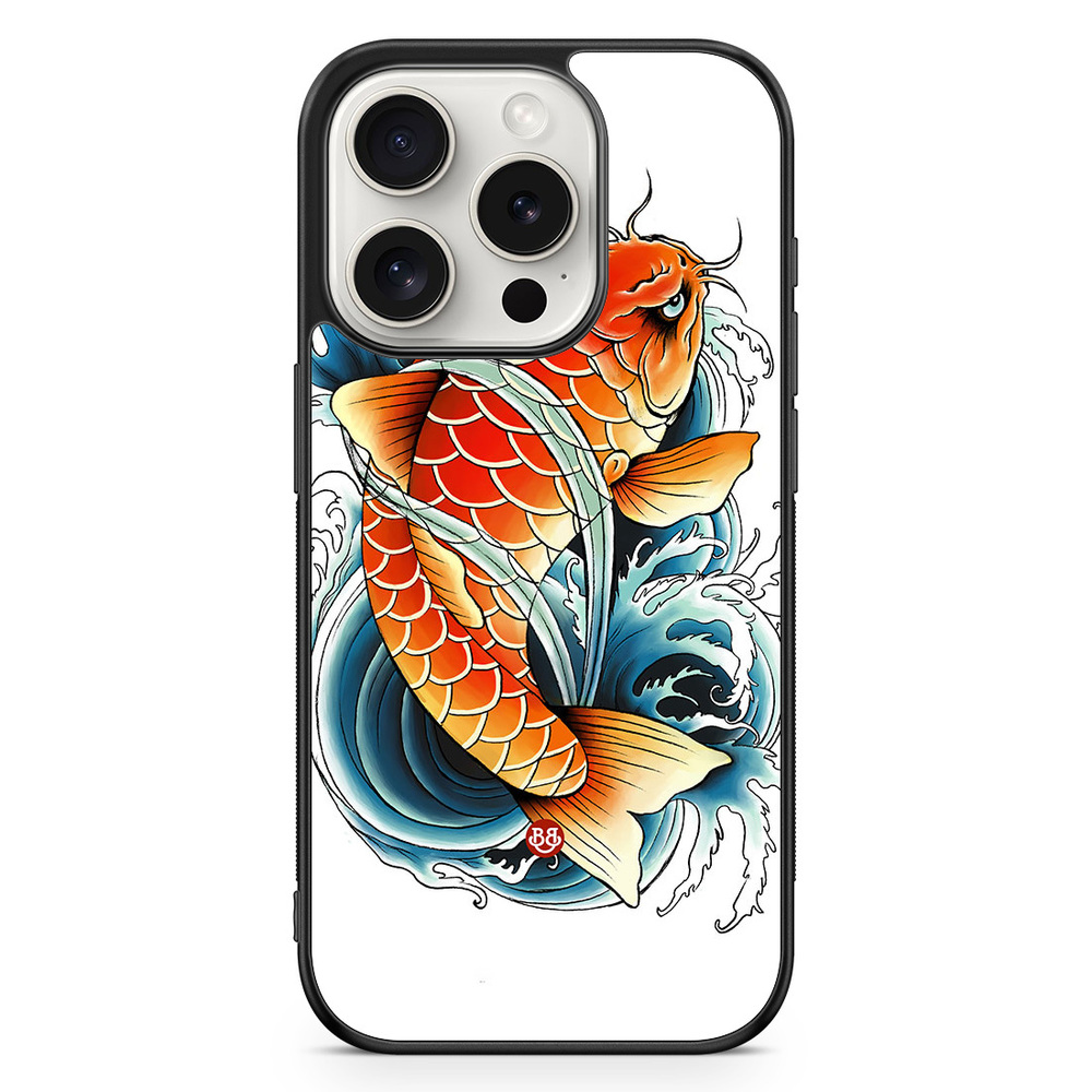 iPhone 15 Pro Case - Koi Fish