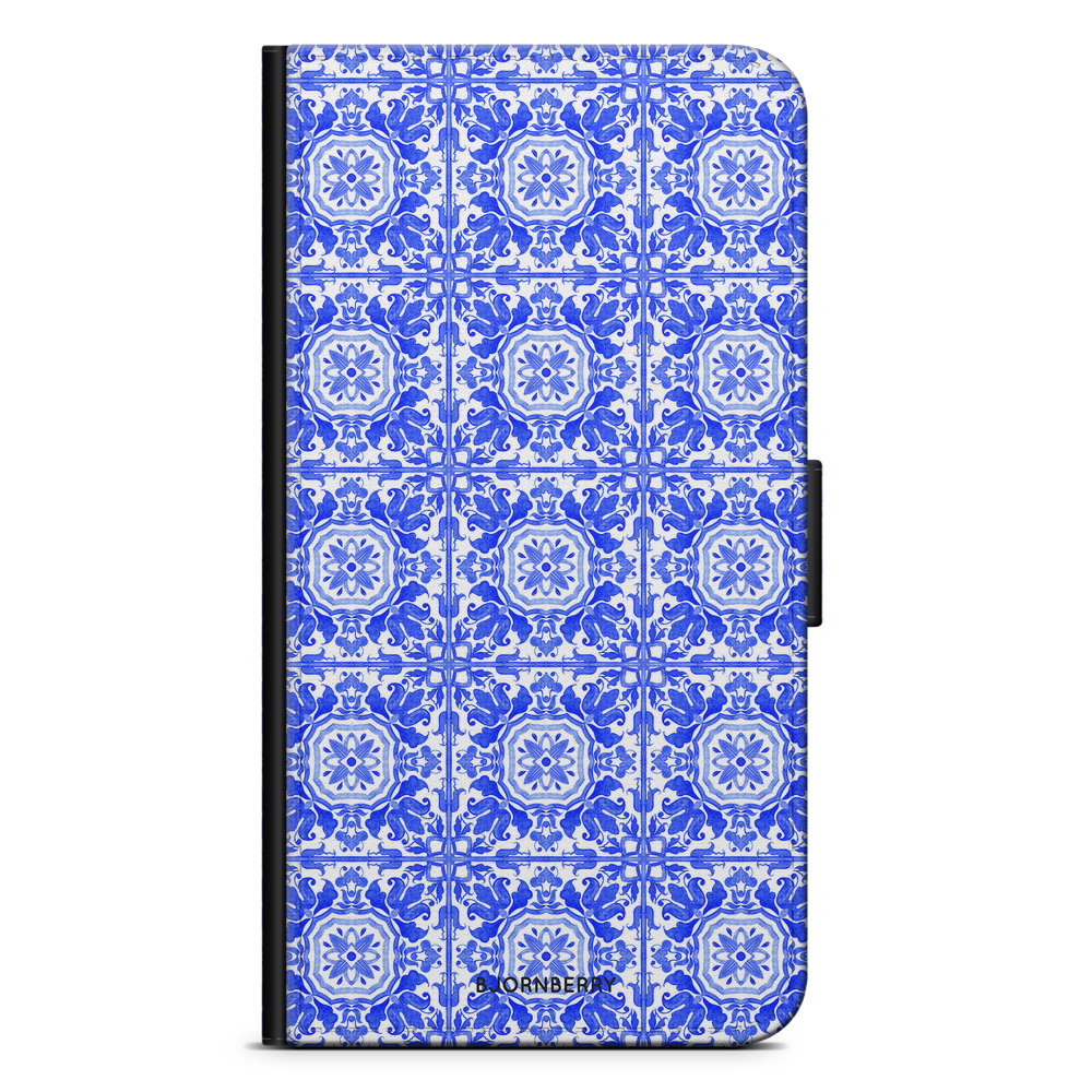 Huawei Y6 (2017) Plånboksfodral - Blått Kakel