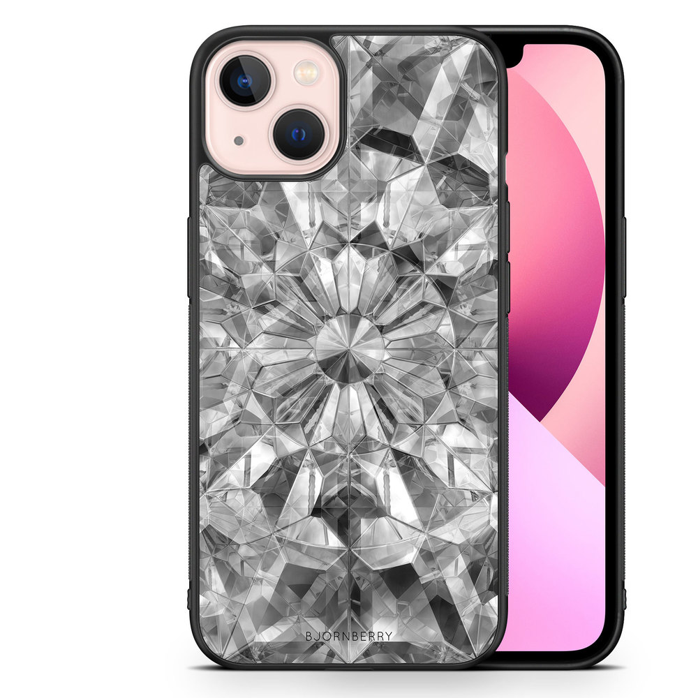 iPhone 13 Case - Grey Crystals