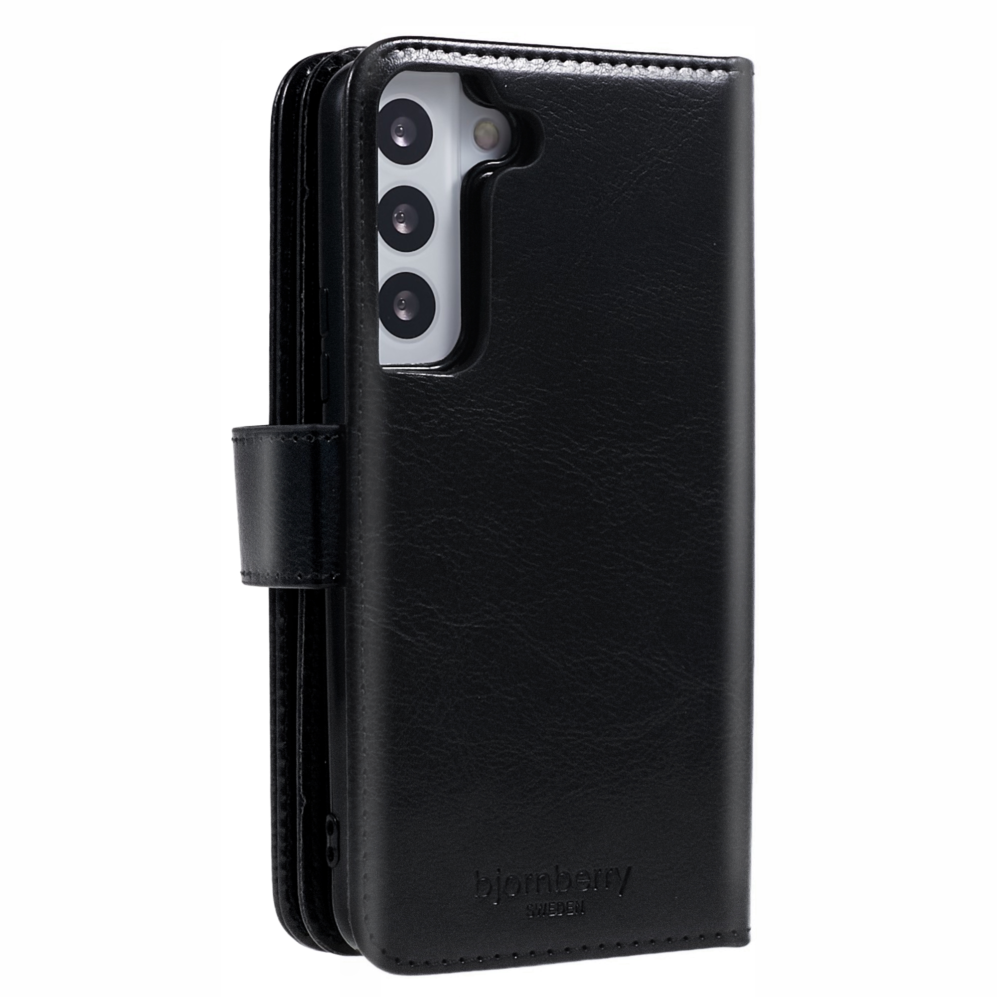 Samsung Galaxy S23 Plus Magnet Wallet Case 9 CARD - MONOGRAM - Svart - 5