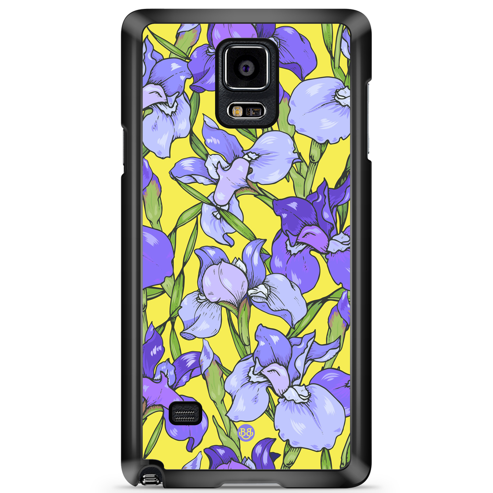 Samsung Galaxy Note 4 Case - Iris Flowers