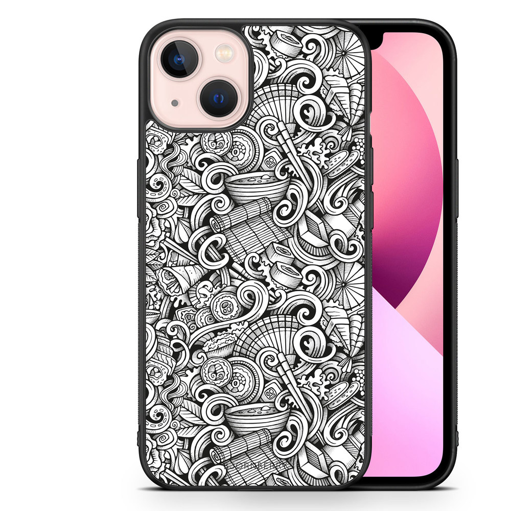 iPhone 13 Case - Japanese Pattern
