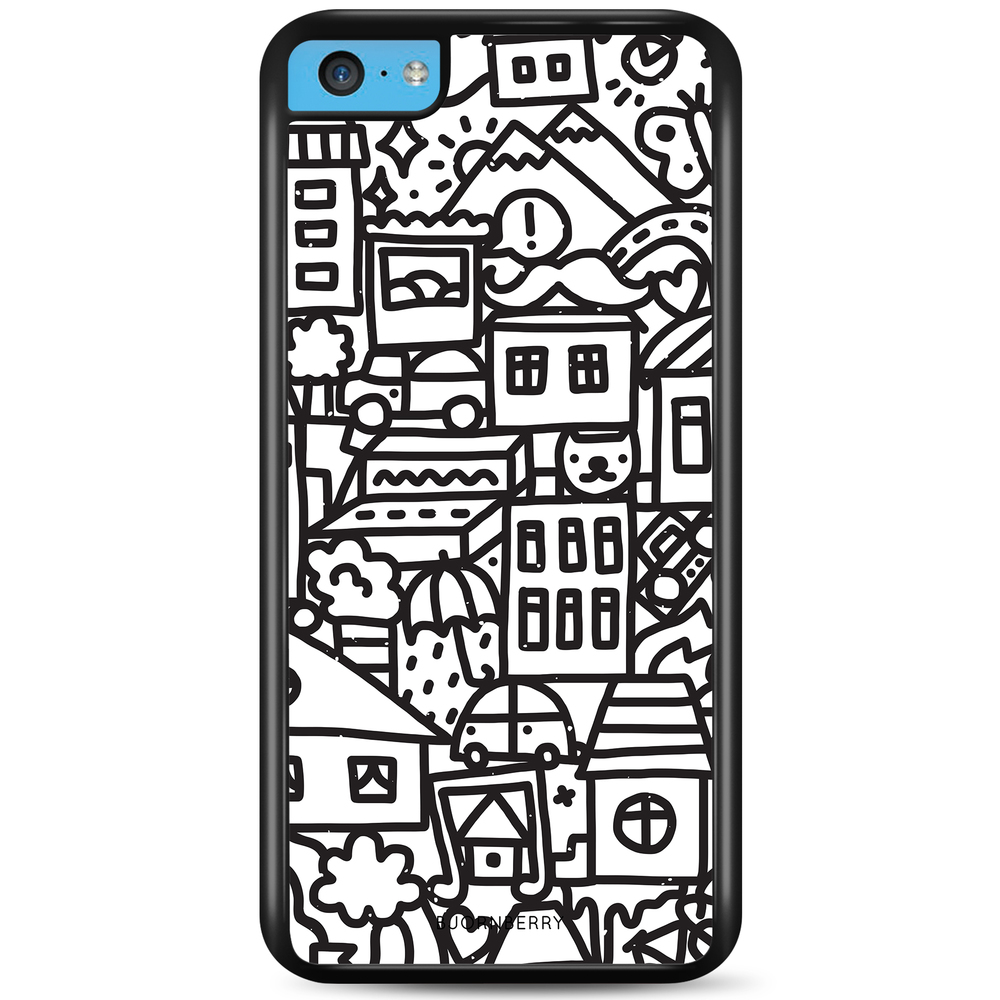 iPhone 5C Case - City Life