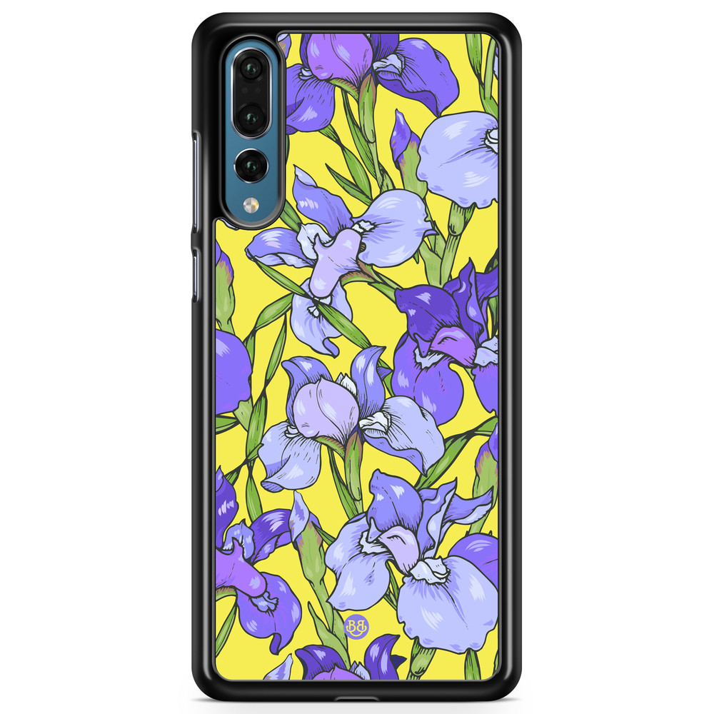Huawei P20 Pro Case - Iris Flowers