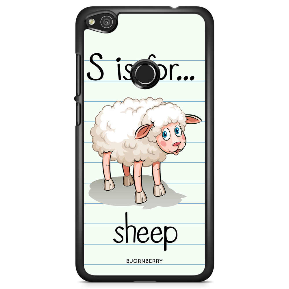 Huawei Honor 8 Lite Case - S is for Sheep