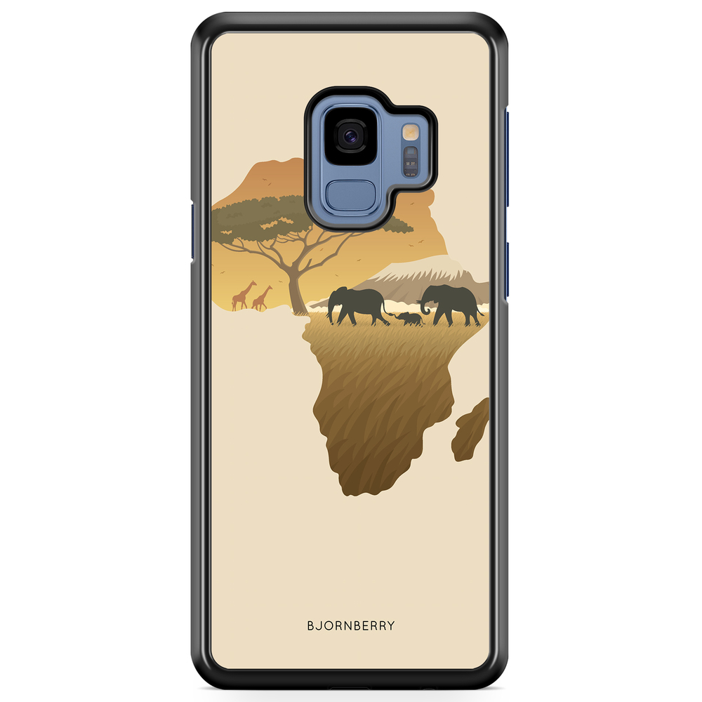 Samsung Galaxy S9 Case - Africa Brown