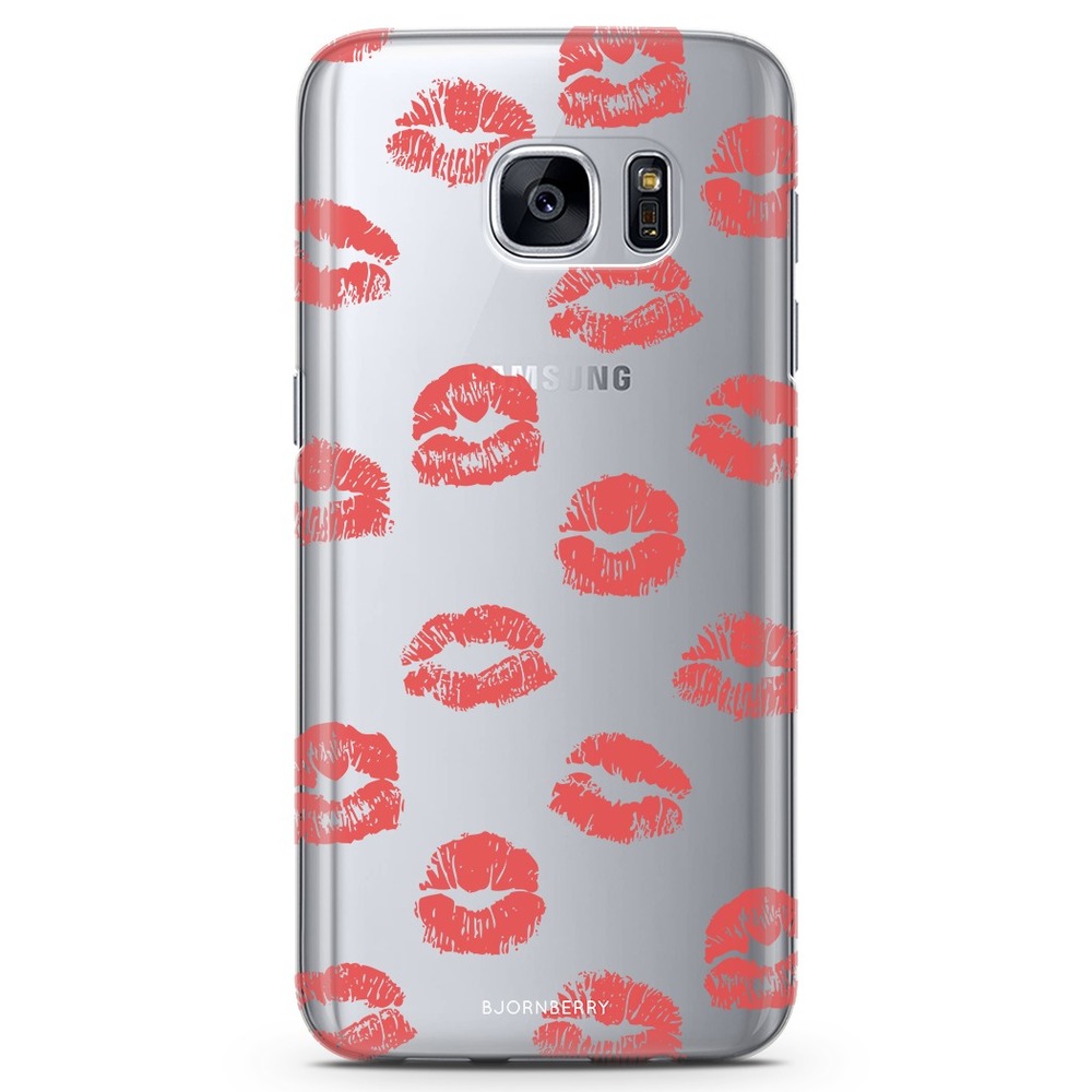 Samsung Galaxy S6 Edge TPU Case - Lips