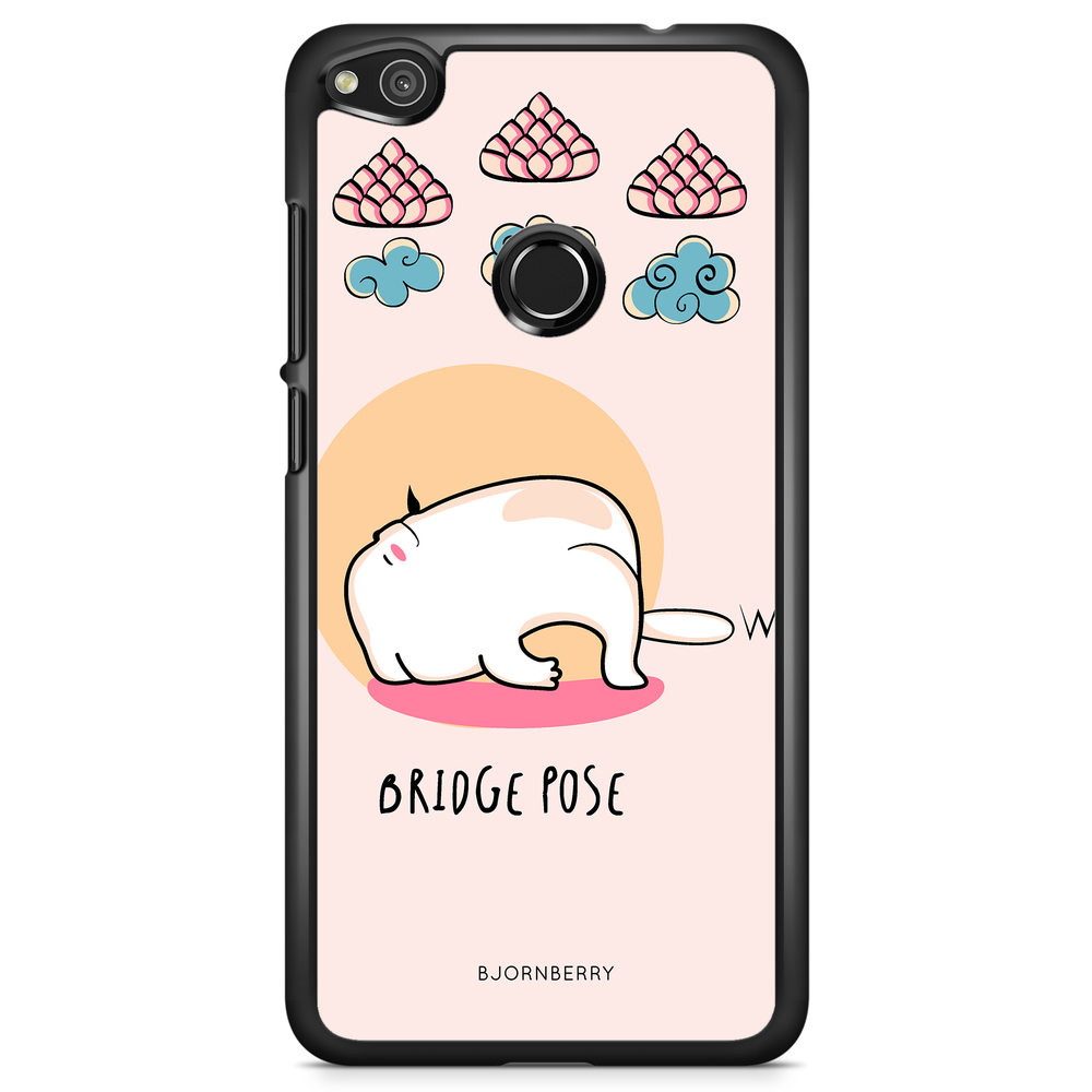 Huawei Honor 8 Lite Case - Yoga Cat Bridge Pose