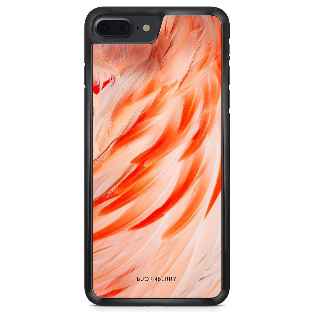 iPhone 8 Plus Case - Flamingo Feathers
