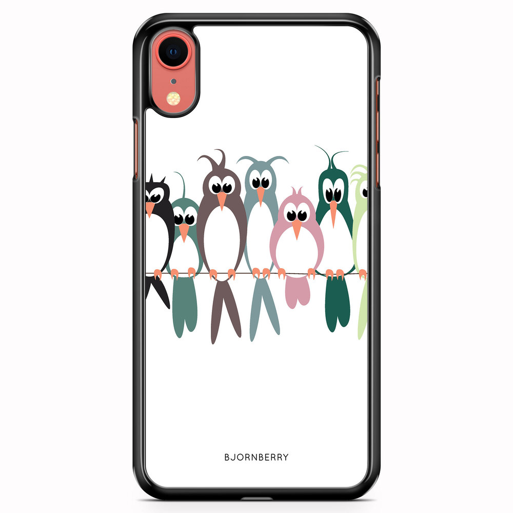 iPhone XR Case - Birds on a string