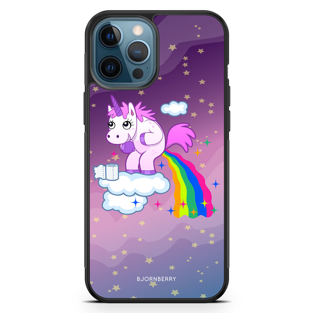 iPhone 12 Pro Case - Pooping Unicorn