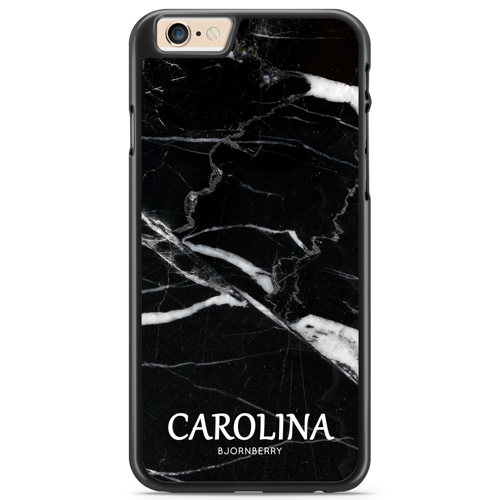 iPhone 6/6s Custom Case - Black Marble Name