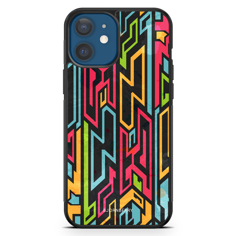 iPhone 12 Case - Colored Tribal