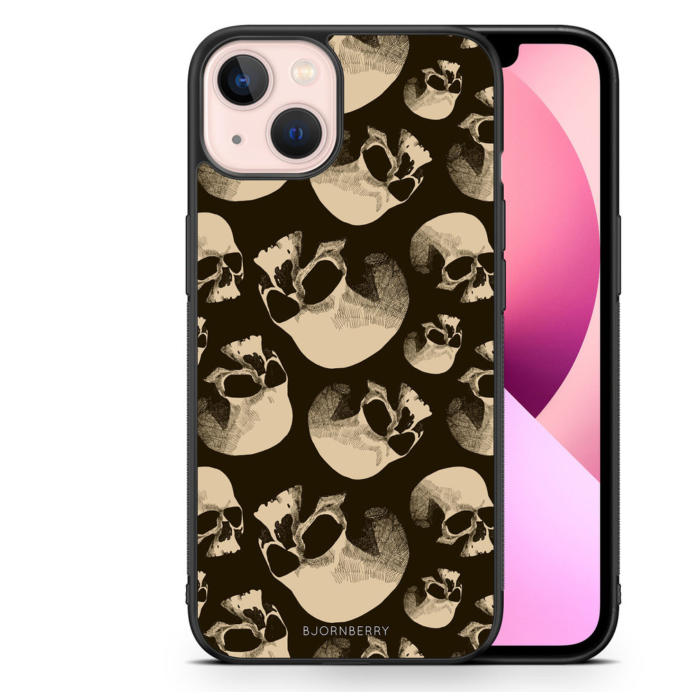 iPhone 13 Case - Skull Pattern
