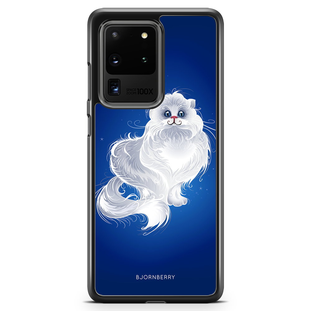 Samsung Galaxy S20 Ultra Case - White Cat