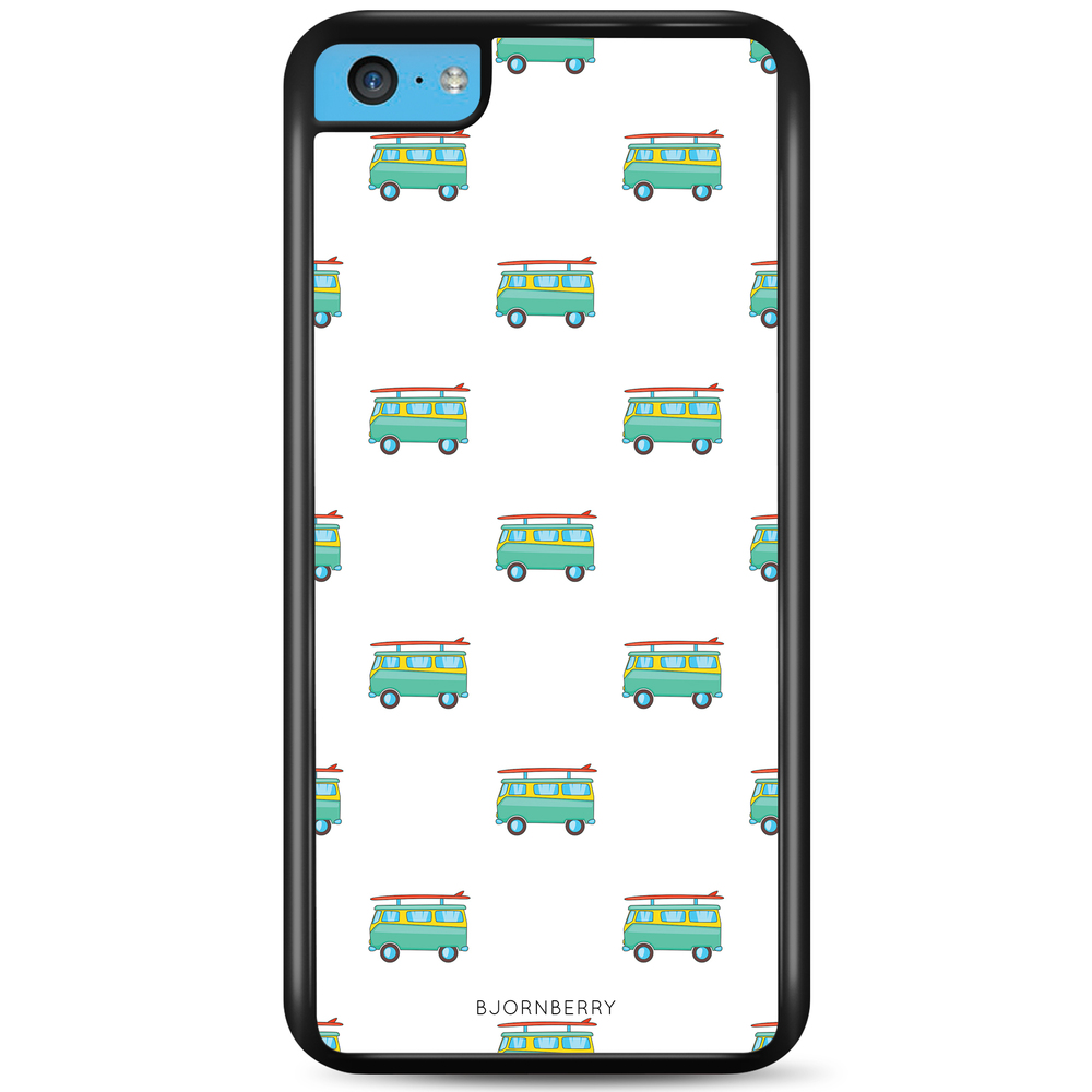 iPhone 5C Case - Surfboard Pattern