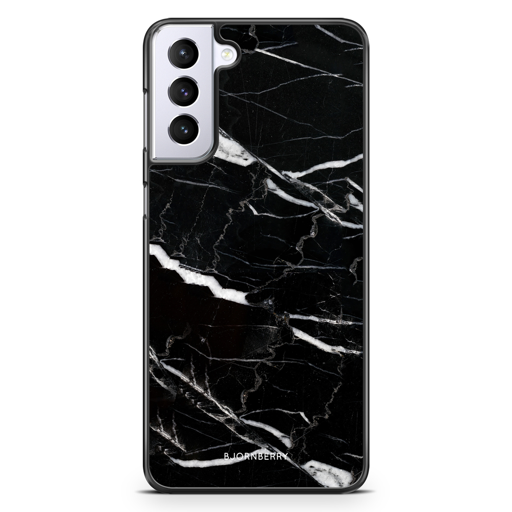Samsung Galaxy S21 Plus Case - Black Marble