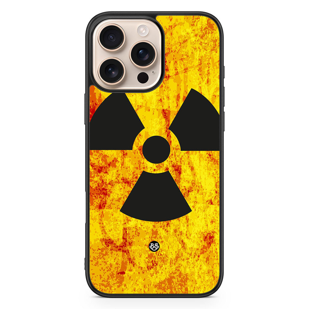 iPhone 16 Pro Max Case - Radioactive Sign