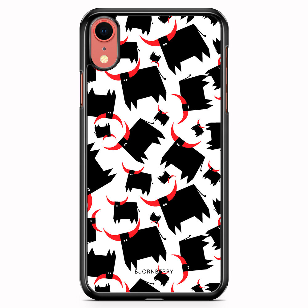 iPhone XR Case - Bull Red Horns