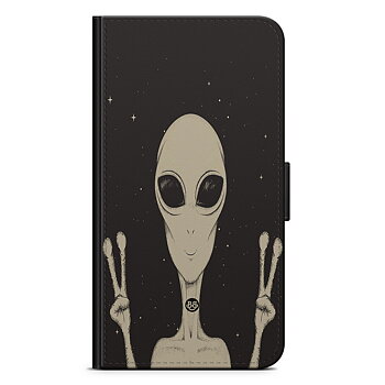 Xiaomi 12T/12T Pro Wallet Case - Peace Alien