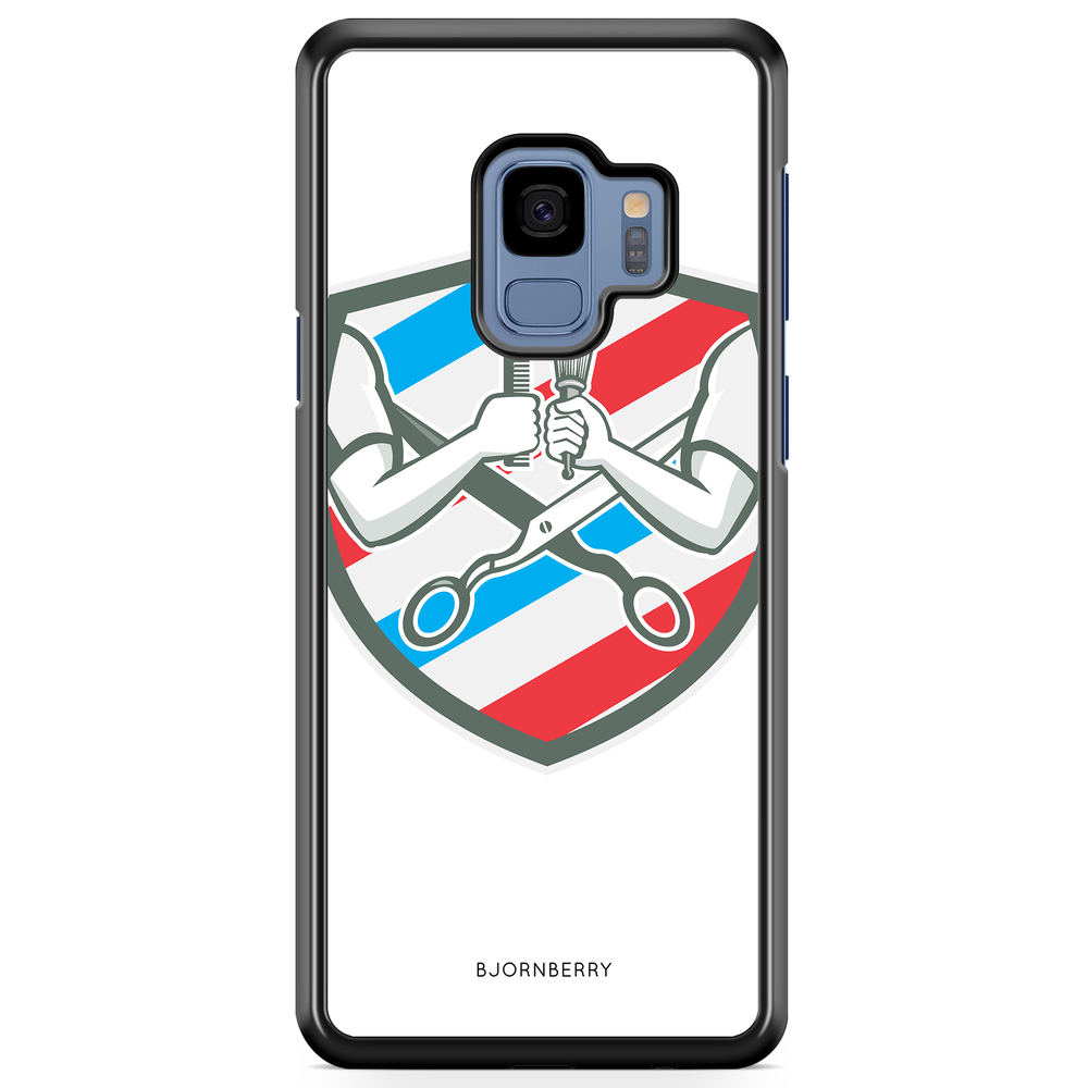 Samsung Galaxy S9 Case - Barber Logo